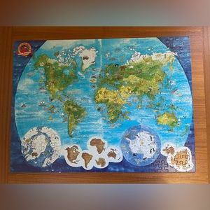 Vintage 1933 Where In The World Is Carmen Sandiego Puzzle